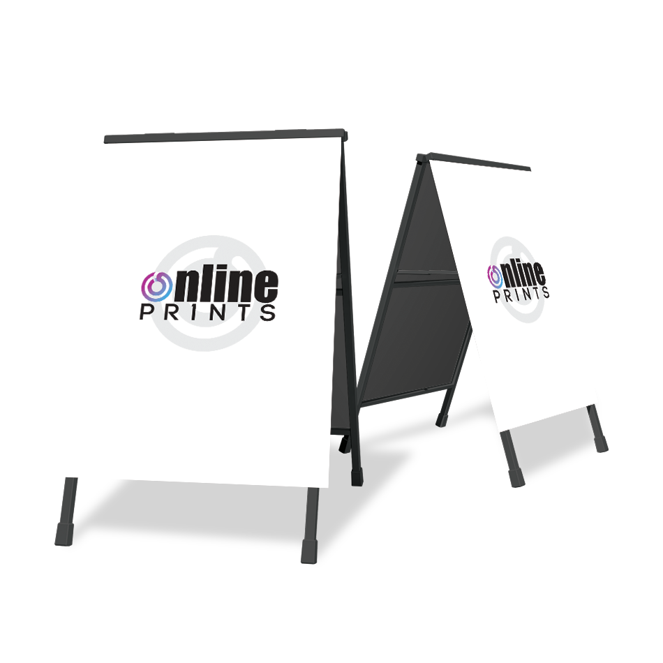 A-Frame with Corflute Inserts A-Frame with Corflute Inserts